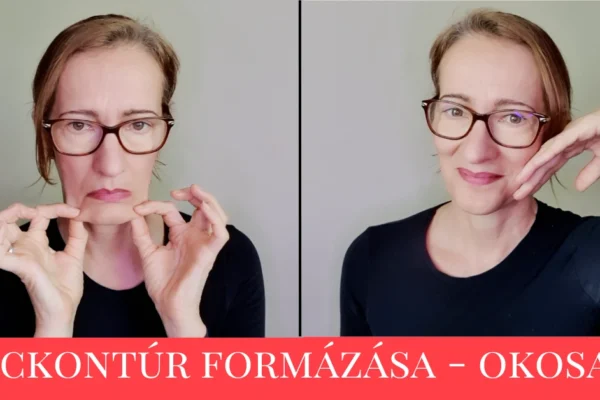 Arckontúr formázása  – fókuszban a „hörcsögpofi”
